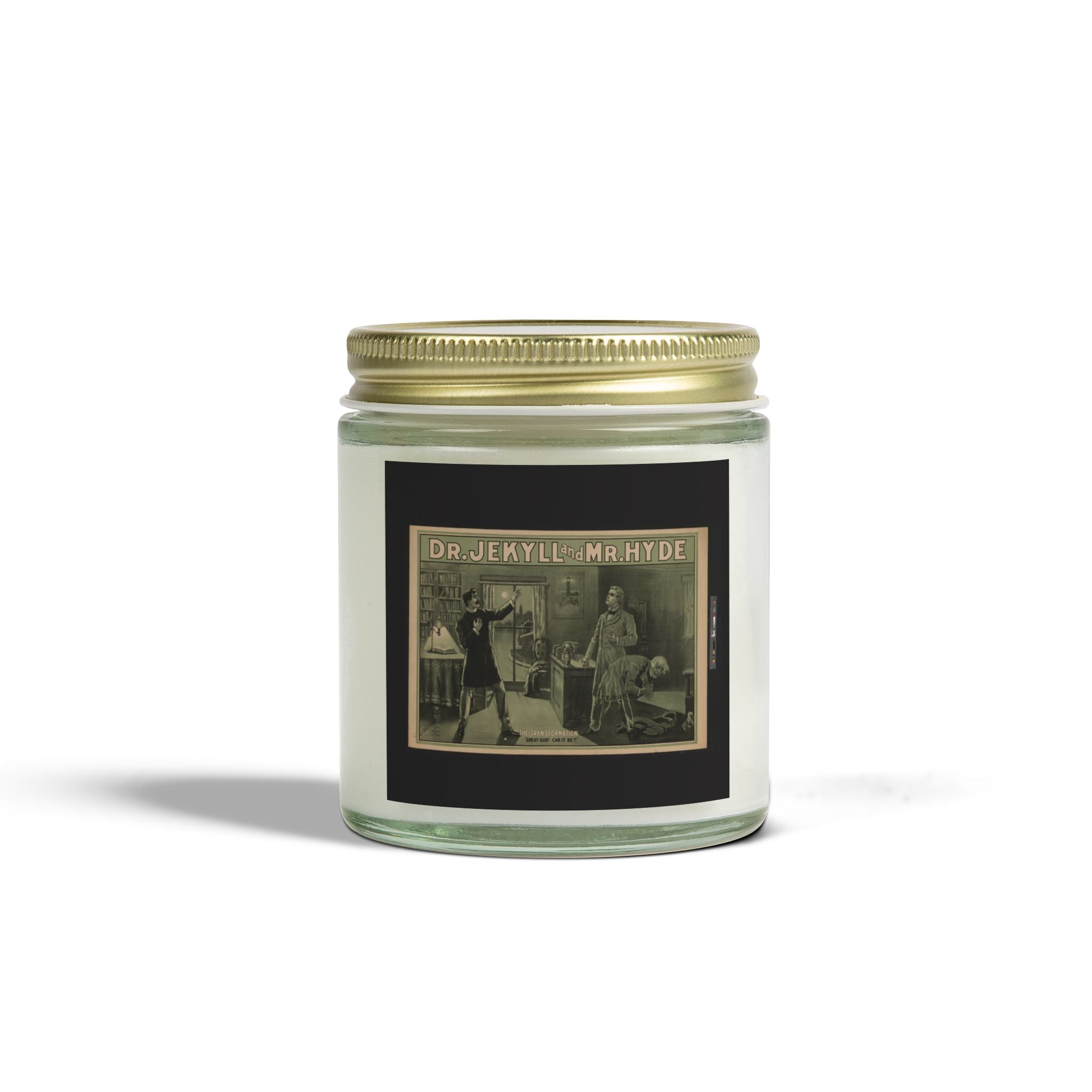 Dr. Jekyll & Mr. Hyde vintage scented candle - coconut apricot wax