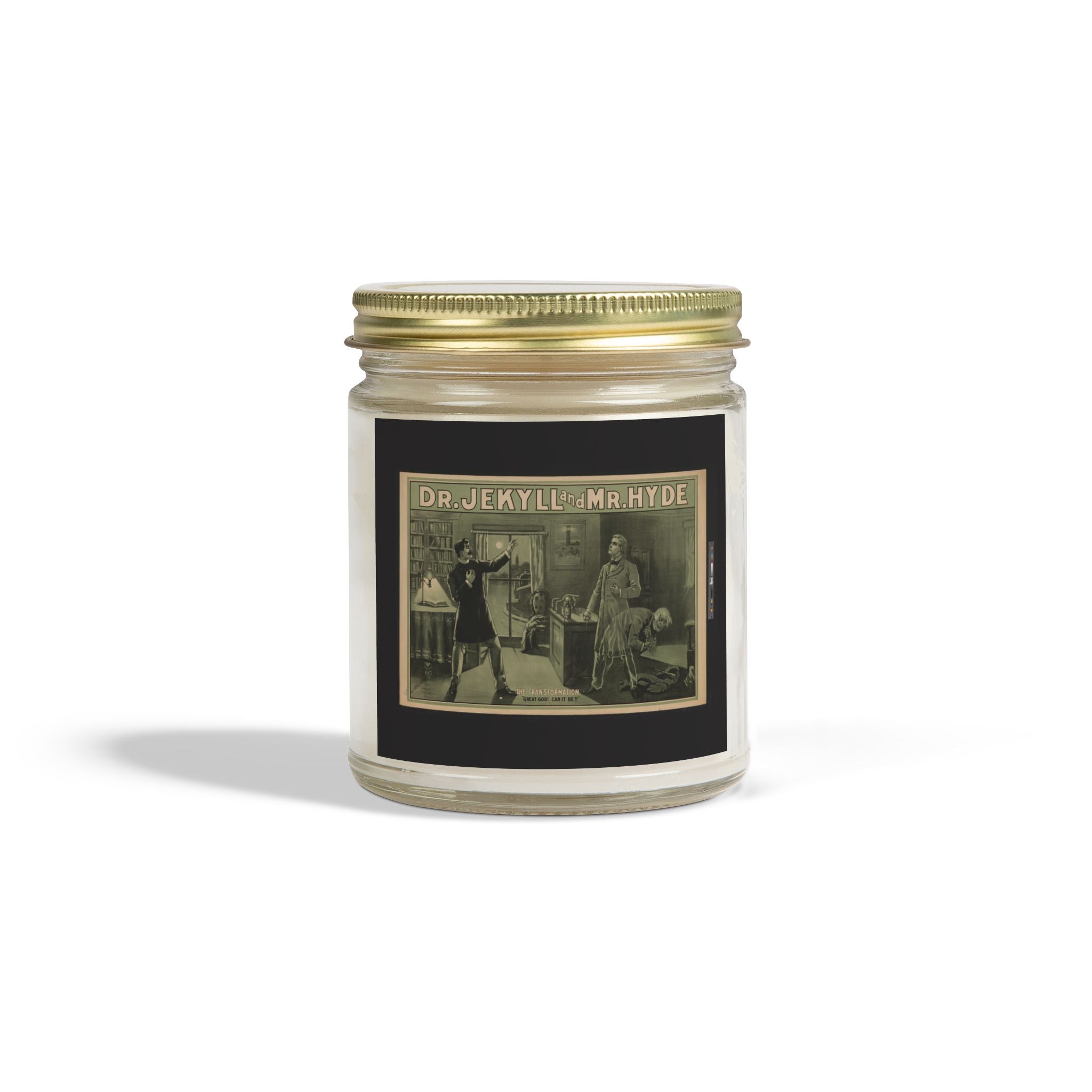 Dr. Jekyll & Mr. Hyde vintage scented candle - coconut apricot wax