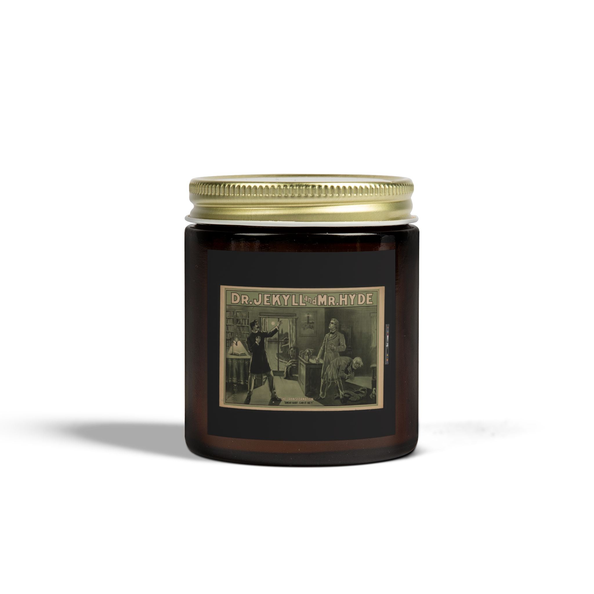 Dr. Jekyll & Mr. Hyde vintage scented candle - coconut apricot wax