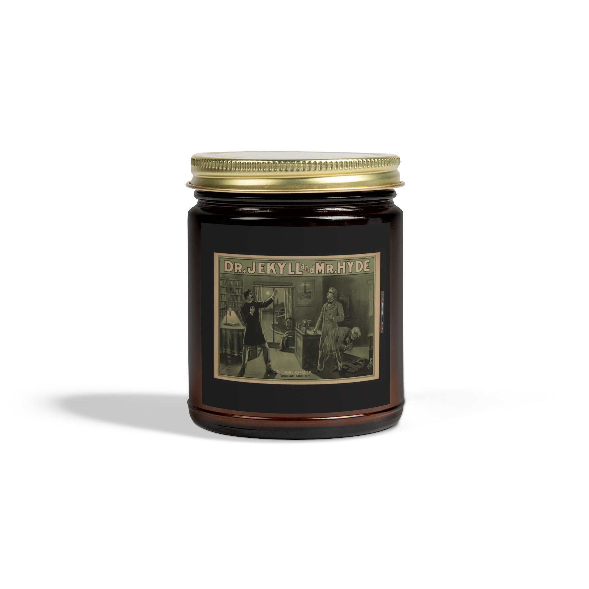 Dr. Jekyll & Mr. Hyde vintage scented candle - coconut apricot wax